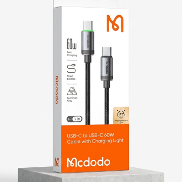 MCDODO CABLE C TO C LED CA4410 60w 1M